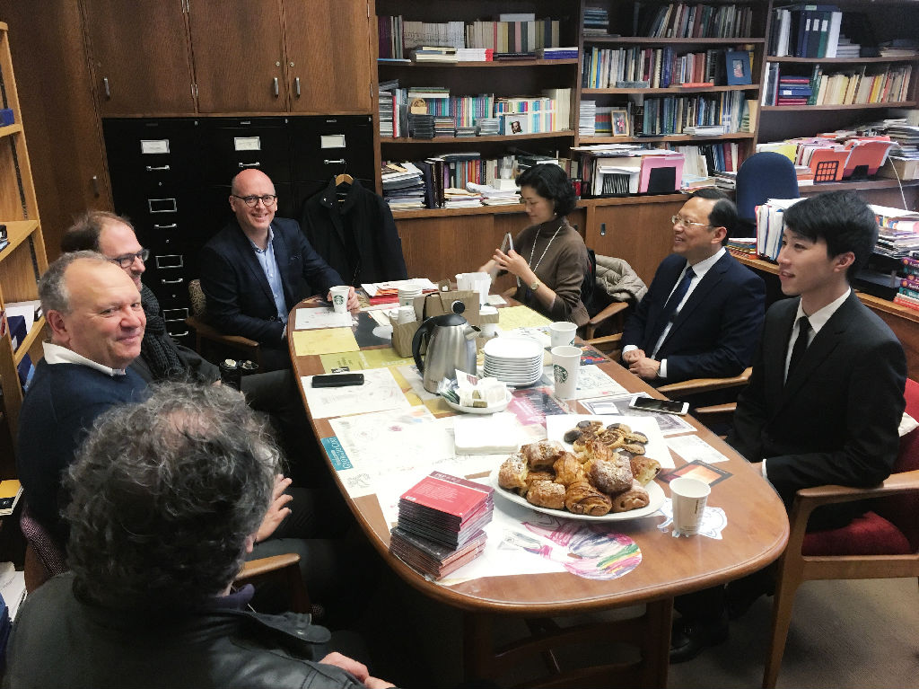 王瑞副院长访问加拿大英属哥伦比亚大学音乐学院